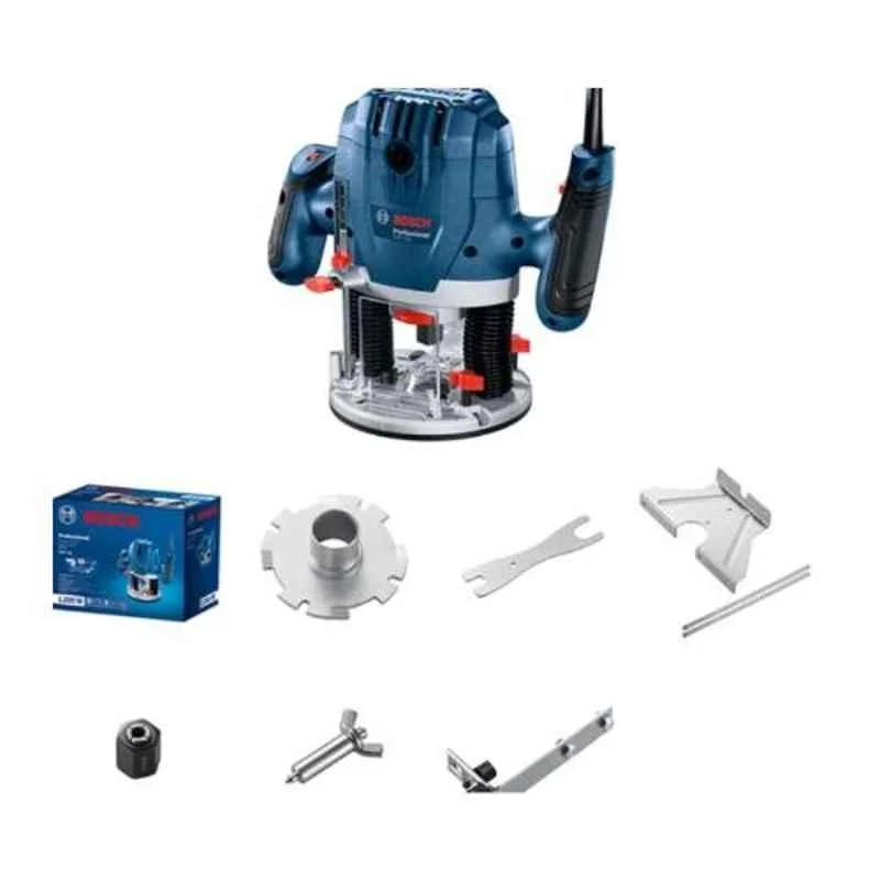 Bosch Wood Router Trimmer Machine 6mm GOF130 Professional 06016B70F0 Bosch, 2 HP