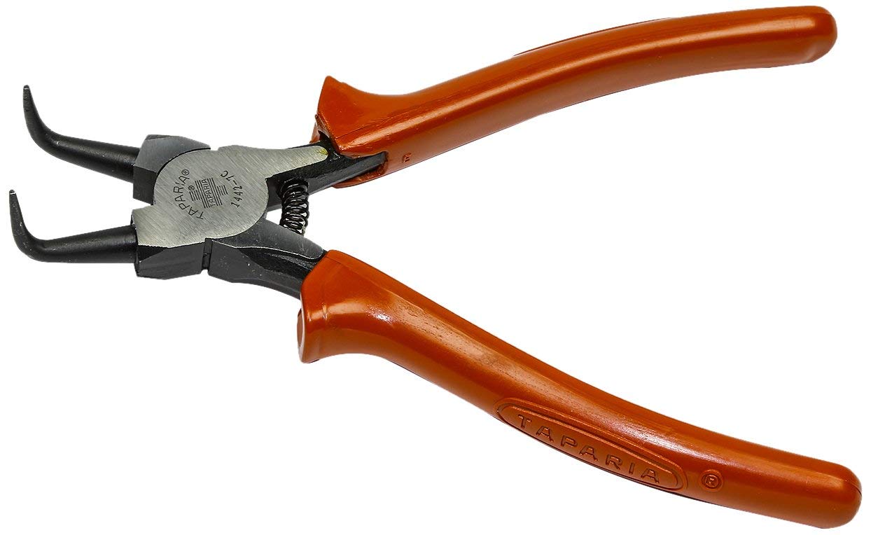 TAPARIA 1442-9S Circlip Pliers P.V.C Dip Coated Sleeve