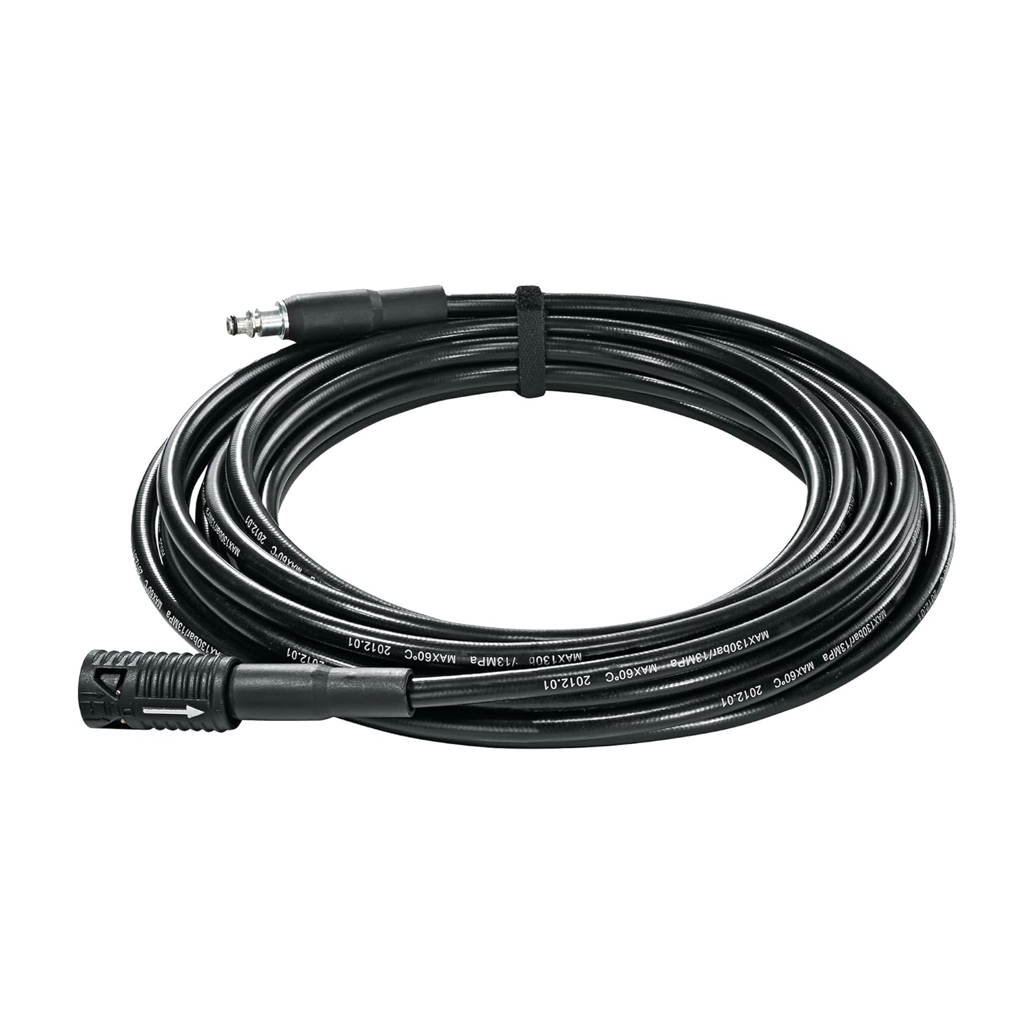 BOSCH High- Pressure Extension Hose Pipe 6m, Max Pressure 160 Bar, 1 x 6m & 9.5 mm diameter, Accessory for Aquatak pressure washers, Push-fit Connections, Easy Attachment | 0.47kg