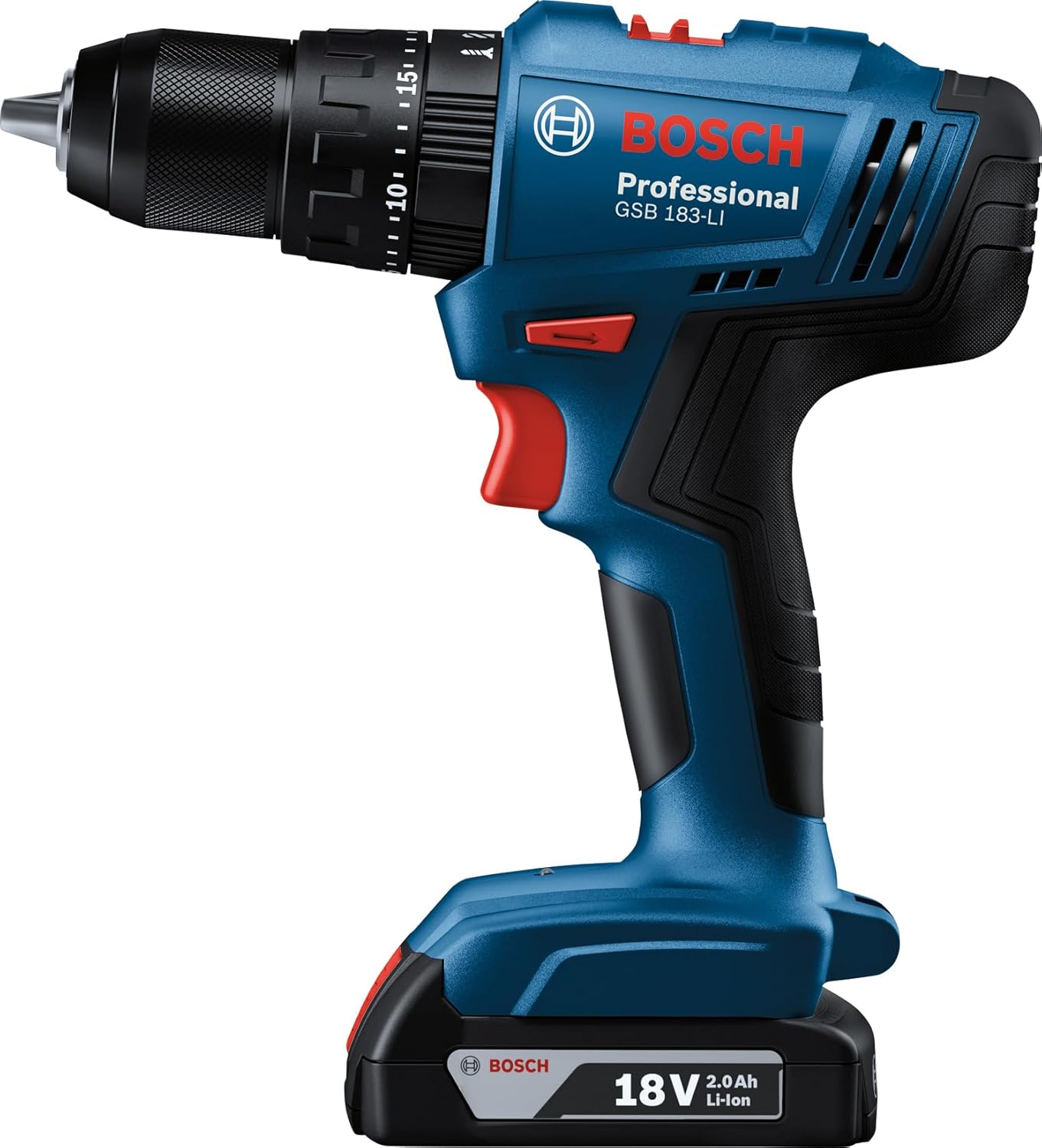 BOSCH GSB 183-Li Cordless Impact Drill/Drivers With 2 Batteries Visit the Bosch Store