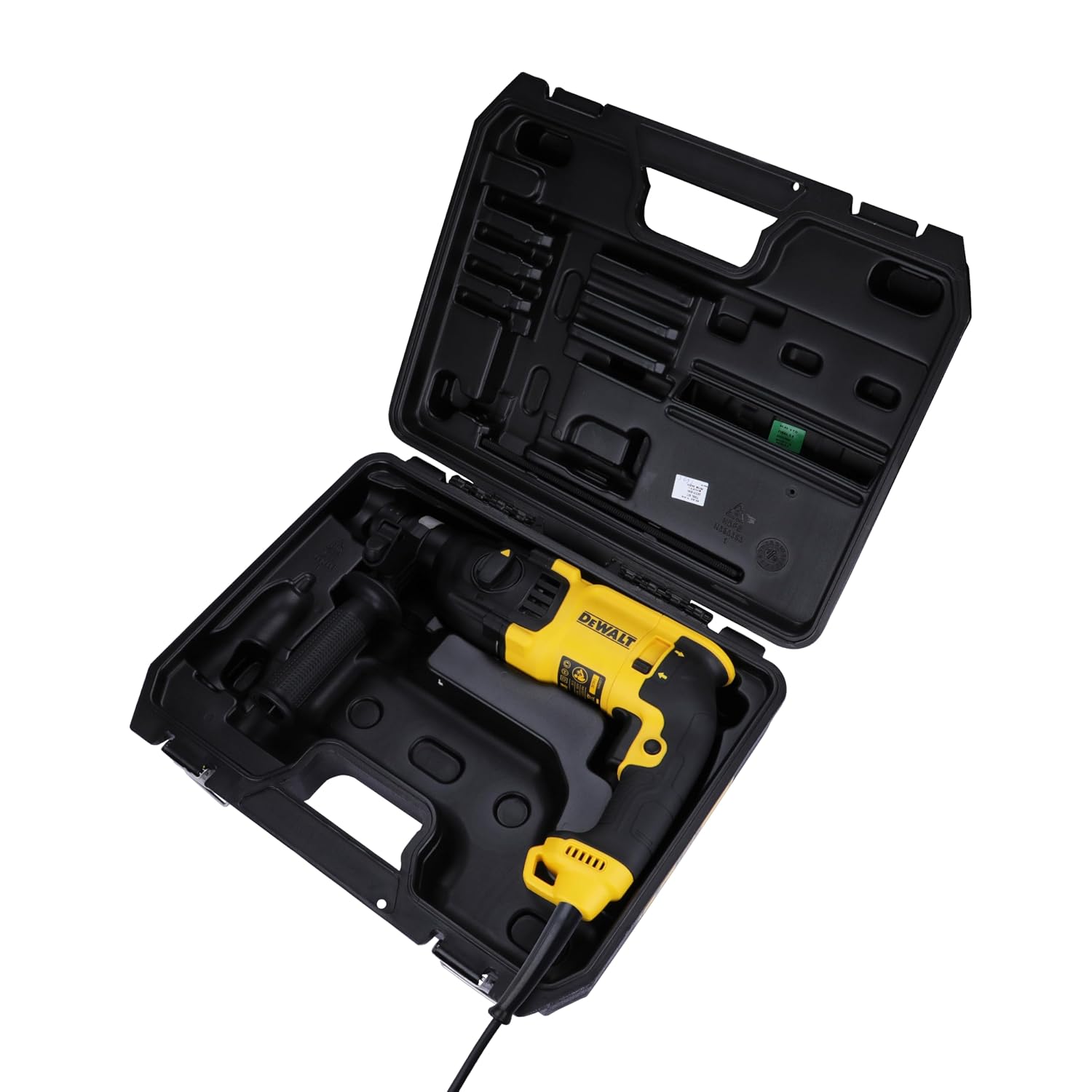 DEWALT D25133K Combi Hammer For Drilling, Hammering & Chipping, 800W 26mm SDS-Plus 3 Mode 2Kg