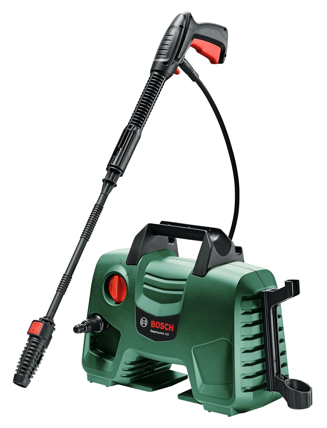 BOSCH Easy Aquatak 120 High Pressure Washer |1500-wt Motor | Max Pressure 120 Bar | Variable fan jet nozzle | Bosch Gun