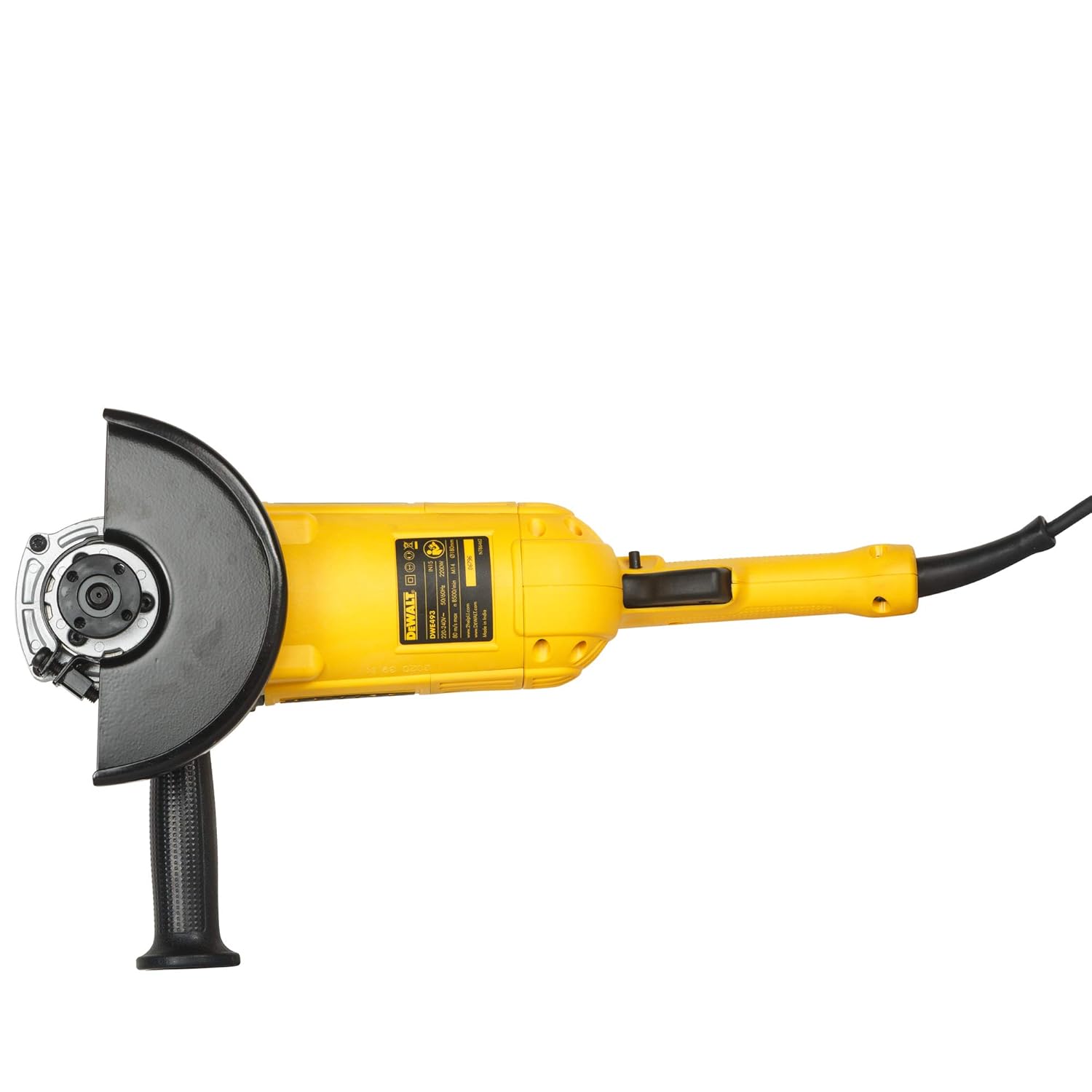 DEWALT DWE493-B4 2200 Watt 180 mm Heavy Duty Large Angle Grinder