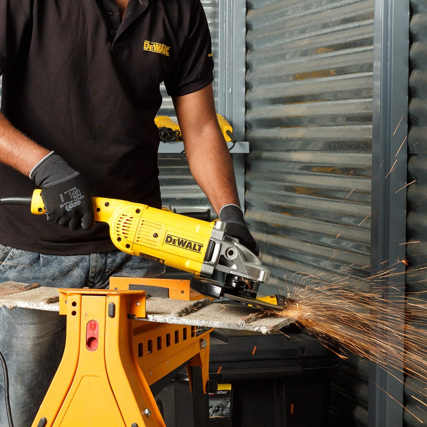 DEWALT DWE493-B4 2200 Watt 180 mm Heavy Duty Large Angle Grinder