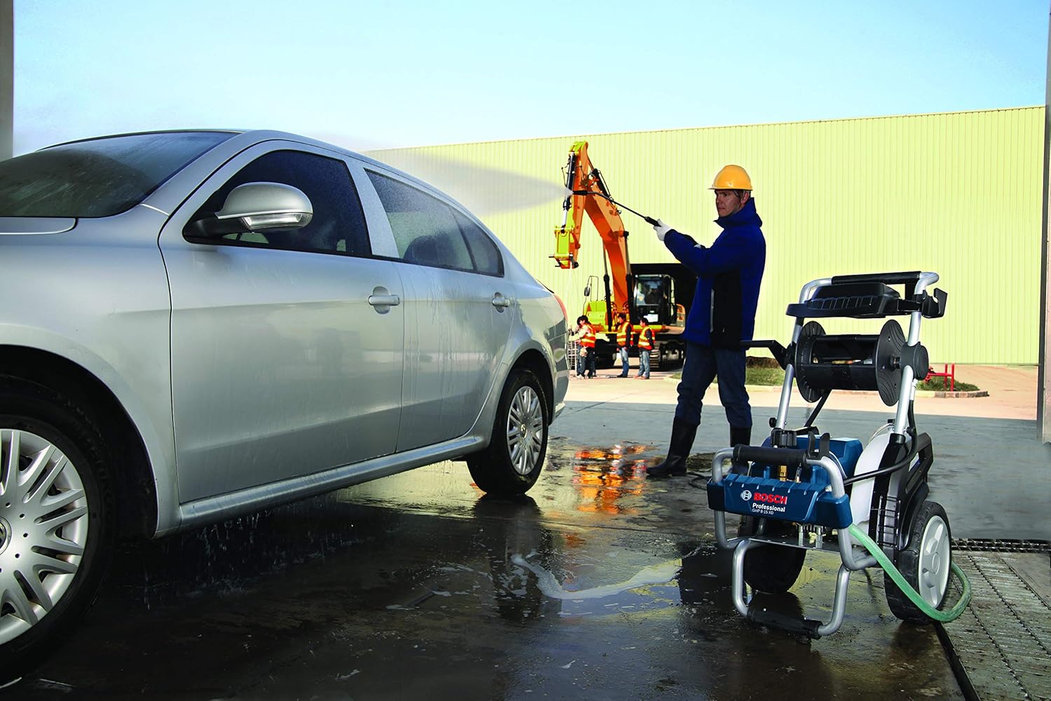 Bosch 0 600 910 3F0 High-Pressure Washers Ghp 8-15 Xd Professional, Blue, Standard Visit the Bosch Store