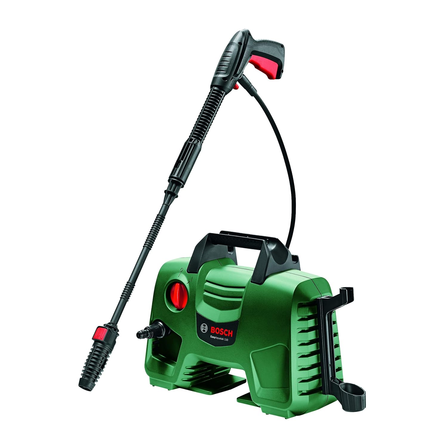 BOSCH Easy Aquatak 110 High Pressure Washer | 1300-watt Motor | Max Pressure- 110 Bar | High Pressure Washer| Portable | Versatile Cleaning, Self-Priming | Flow Rates up to 330 l/h | 4.2 Kg