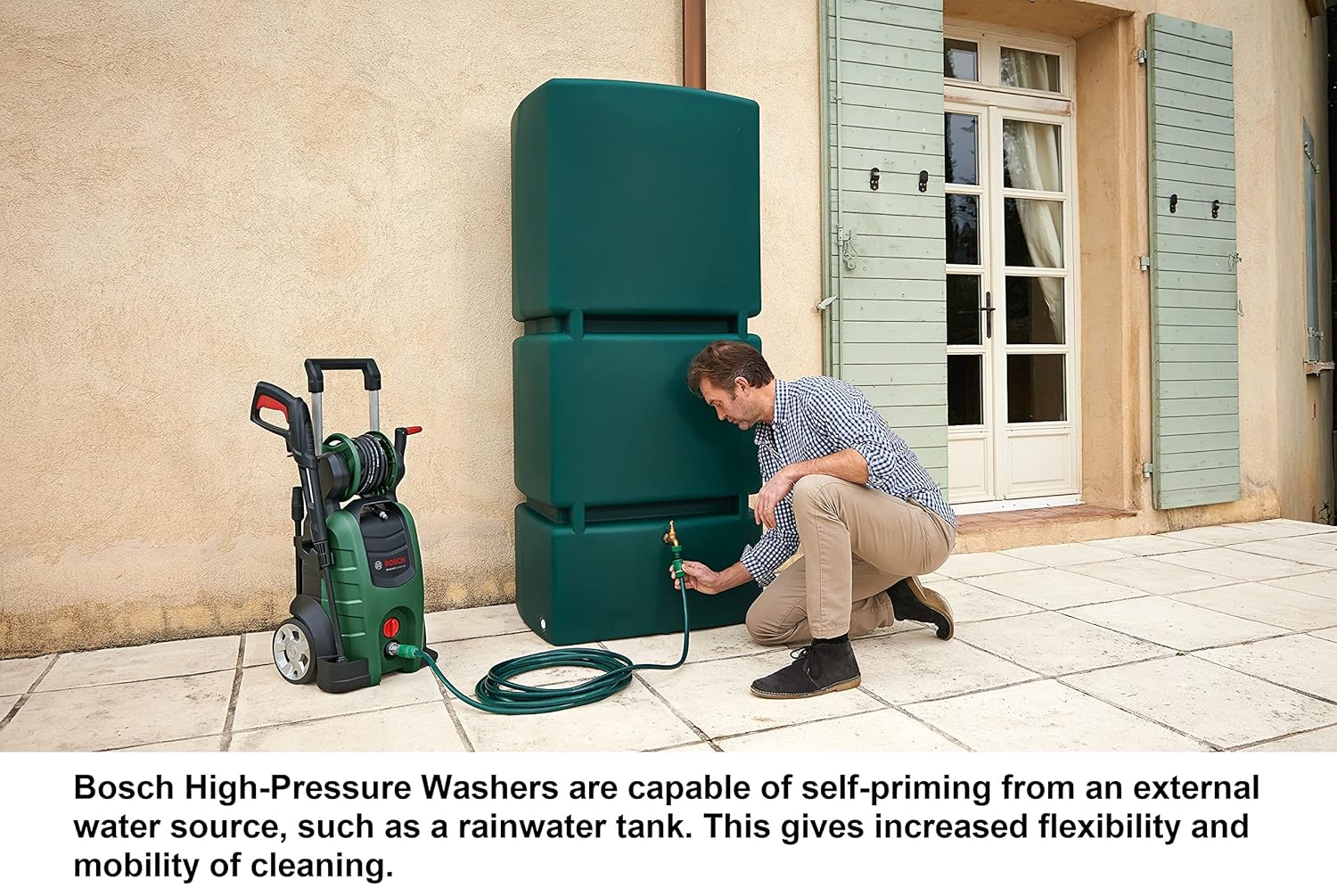 BOSCH Advanced Aquatak 140 High Pressure Washer | 2100 W Motor | Max Pressure 140 Bar | Telescopic Handle & Fast Cleaning | BOSCH Gun, 0.5m Self-priming | Heavy-duty, Versatile & Portable | 18 Kg