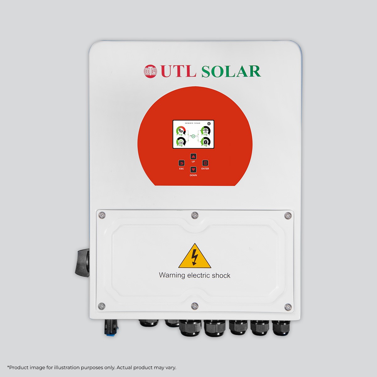 UTL 5 kVA High Frequency Single-Phase Solar Hybrid Inverter | HYB-5-GXLS2