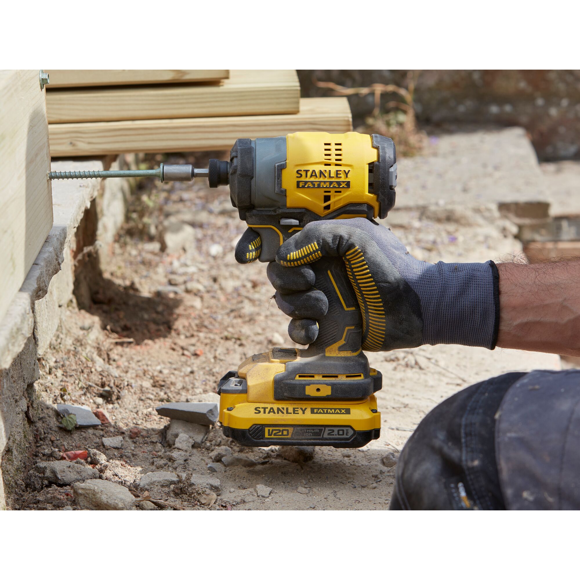 STANLEY BI810D2K-B1 20V Brushless Impact Driver