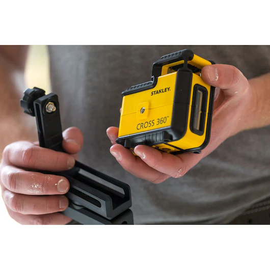 STANLEY STHT77504-1® Cross Line 360° Laser Level – Red