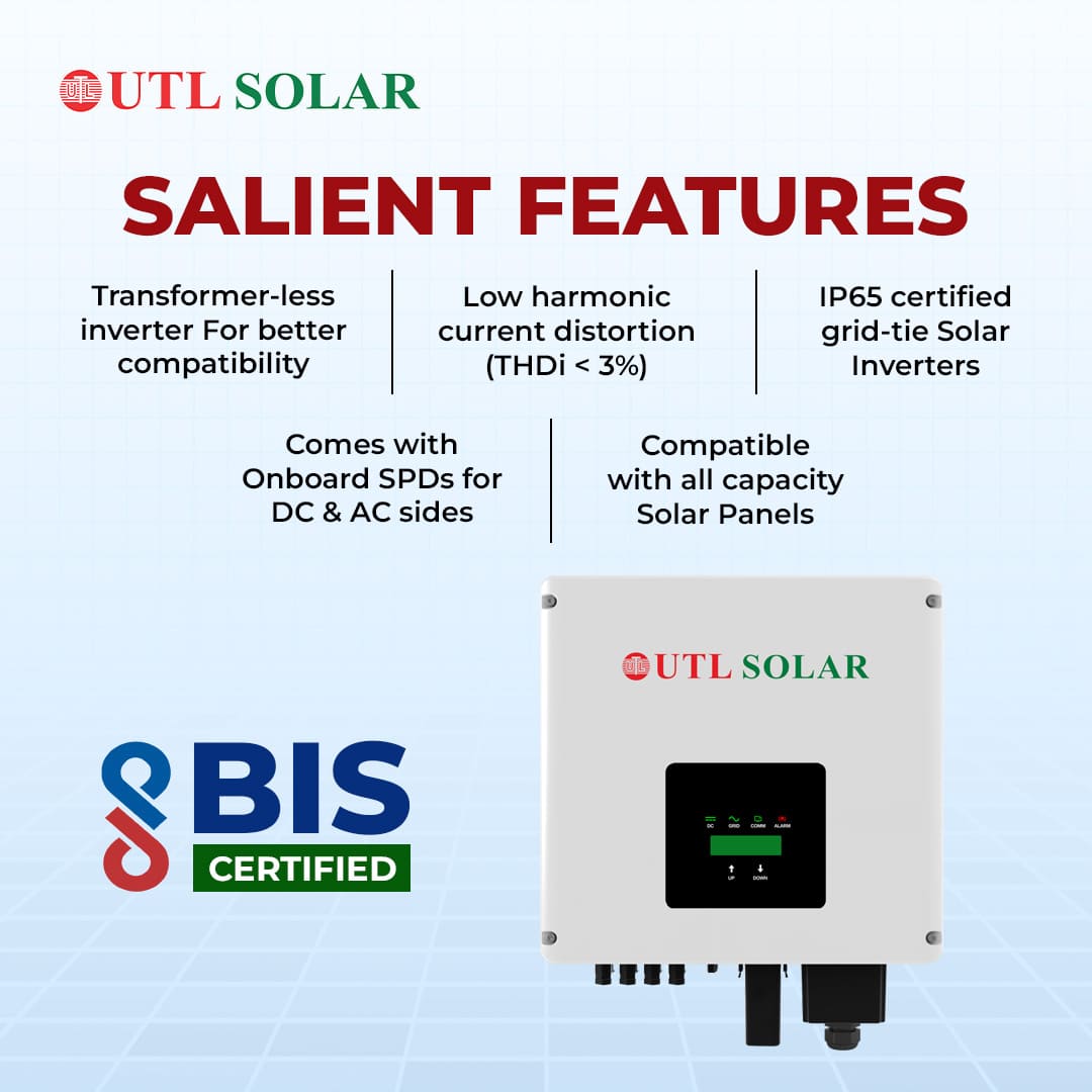 UTL On Grid Solar Inverter-GT-25-GXT2(Pro)