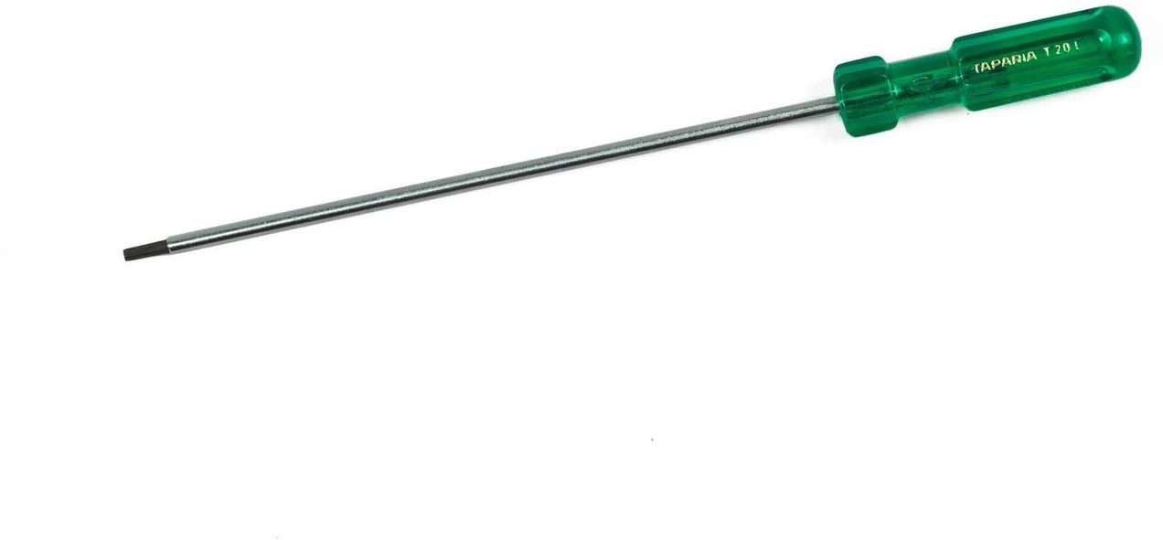 TAPARIA T-20L Stainless Steel Torx Screw Drivers (Green)