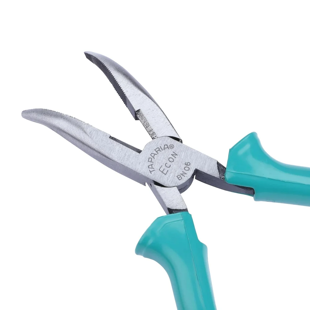 TAPARIA Bent Nose Pliers Model BN-08 205 mm 8 Inch Precision Hand Tool